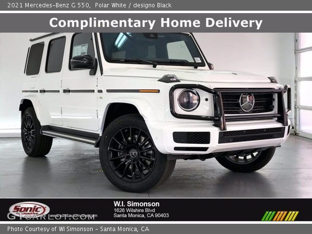 2021 Mercedes-Benz G 550 in Polar White