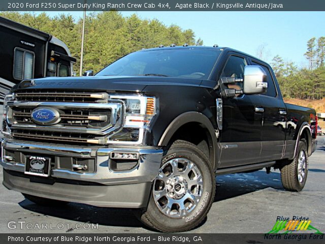 2020 Ford F250 Super Duty King Ranch Crew Cab 4x4 in Agate Black