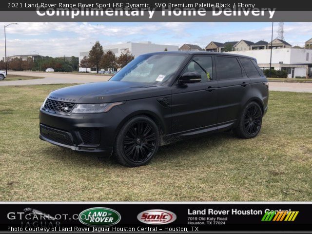 2021 Land Rover Range Rover Sport HSE Dynamic in SVO Premium Palette Black