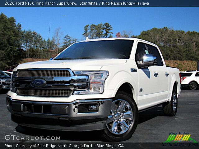 2020 Ford F150 King Ranch SuperCrew in Star White
