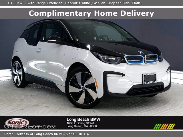 2018 BMW i3 with Range Extender in Capparis White