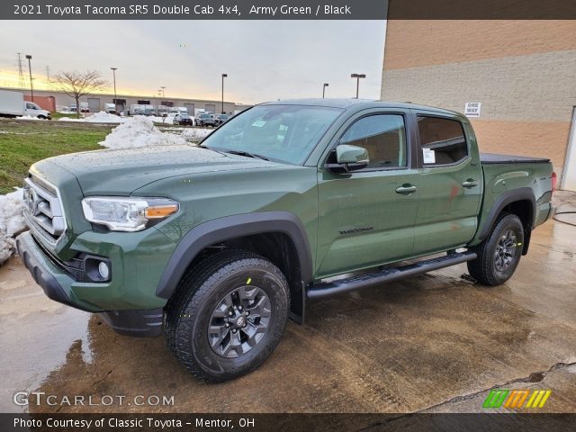 2021 Toyota Tacoma SR5 Double Cab 4x4 in Army Green