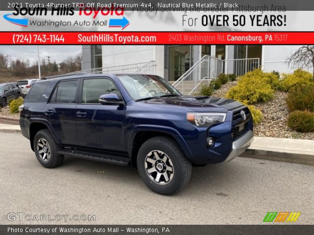2021 Toyota 4Runner TRD Off Road Premium 4x4 in Nautical Blue Metallic