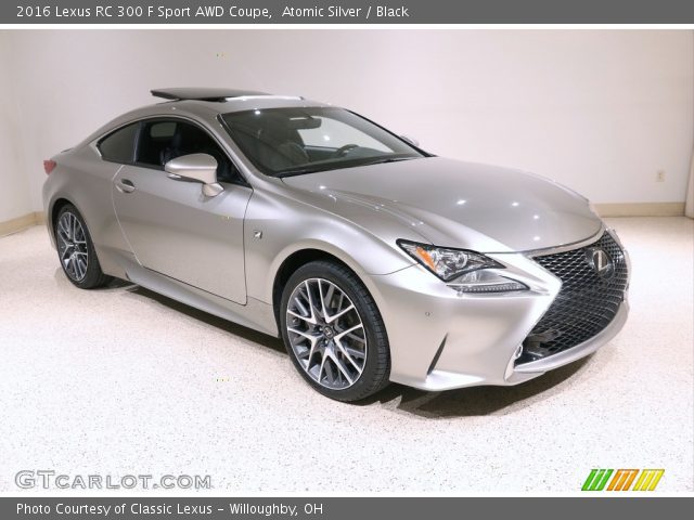 2016 Lexus RC 300 F Sport AWD Coupe in Atomic Silver