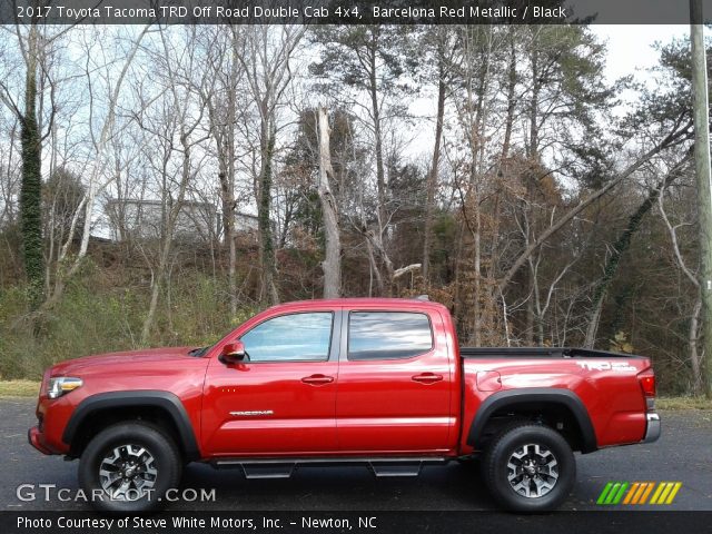 2017 Toyota Tacoma TRD Off Road Double Cab 4x4 in Barcelona Red Metallic