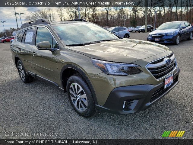 2021 Subaru Outback 2.5i Premium in Autumn Green Metallic