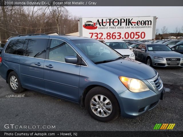 2008 Honda Odyssey EX-L in Ocean Mist Metallic