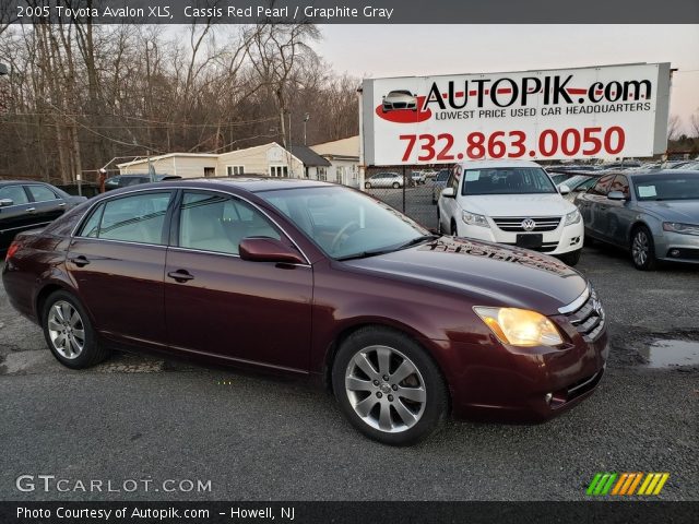 2005 Toyota Avalon XLS in Cassis Red Pearl