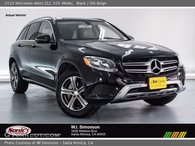 2016 Mercedes-Benz GLC 300 4Matic in Black