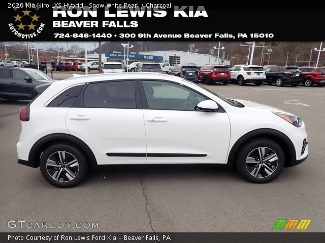 2020 Kia Niro LXS Hybrid in Snow White Pearl