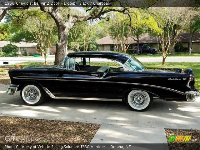 1956 Chevrolet Bel Air 2 Door Hardtop in Black