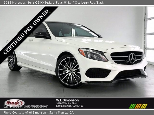 2018 Mercedes-Benz C 300 Sedan in Polar White