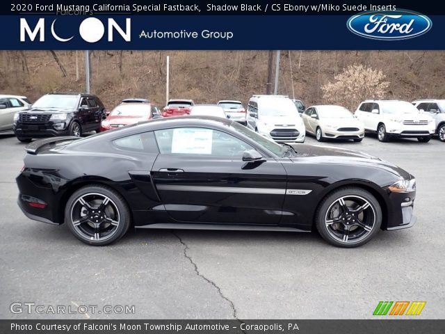 2020 Ford Mustang California Special Fastback in Shadow Black