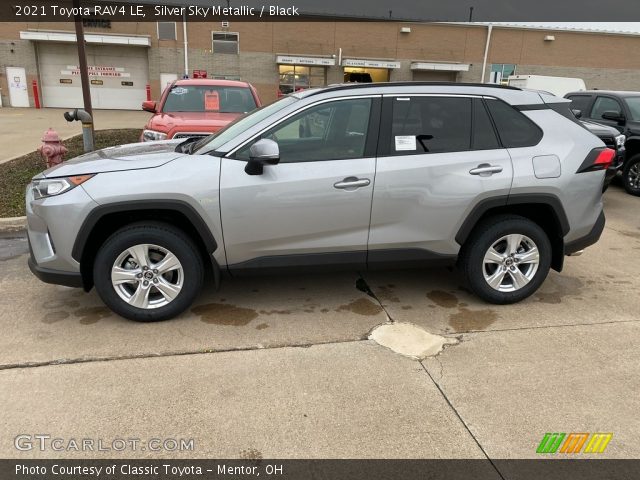 2021 Toyota RAV4 LE in Silver Sky Metallic