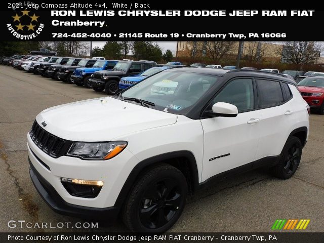 2021 Jeep Compass Altitude 4x4 in White