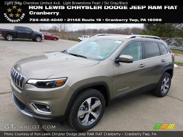 2021 Jeep Cherokee Limited 4x4 in Light Brownstone Pearl