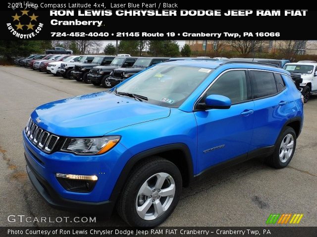 2021 Jeep Compass Latitude 4x4 in Laser Blue Pearl