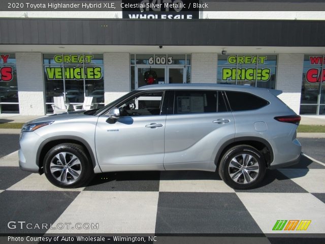 2020 Toyota Highlander Hybrid XLE in Celestial Silver Metallic