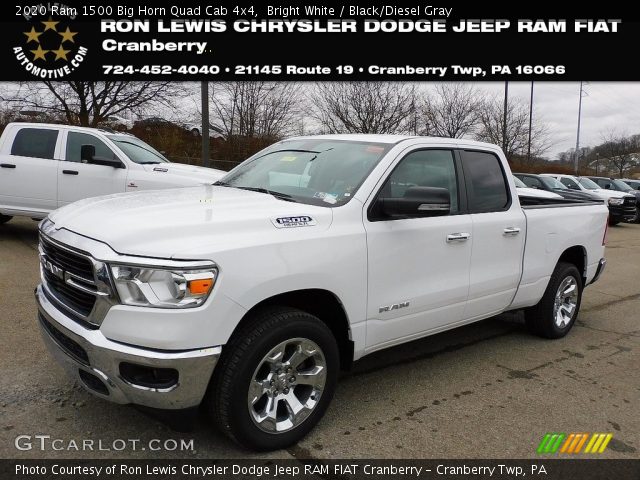 2020 Ram 1500 Big Horn Quad Cab 4x4 in Bright White