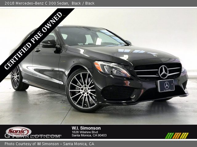 2018 Mercedes-Benz C 300 Sedan in Black