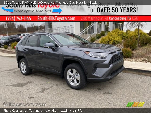 2021 Toyota RAV4 XLE AWD Hybrid in Magnetic Gray Metallic