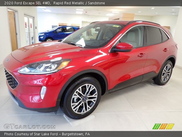 2020 Ford Escape SEL 4WD in Rapid Red Metallic