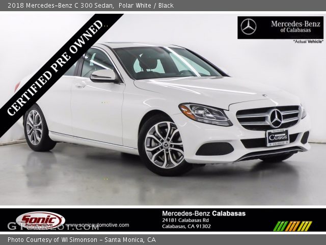 2018 Mercedes-Benz C 300 Sedan in Polar White