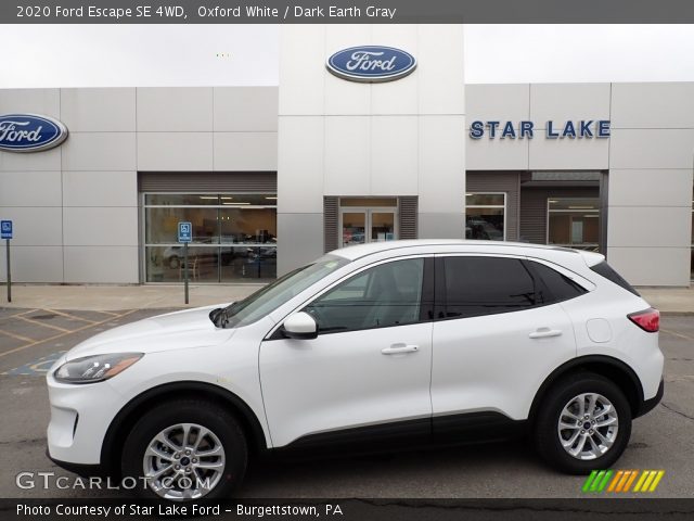 2020 Ford Escape SE 4WD in Oxford White