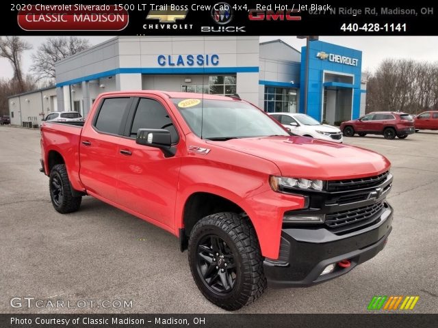 2020 Chevrolet Silverado 1500 LT Trail Boss Crew Cab 4x4 in Red Hot