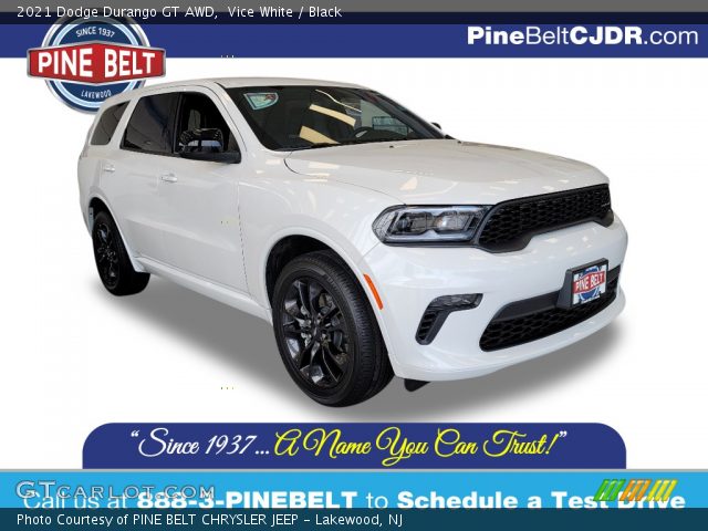 2021 Dodge Durango GT AWD in Vice White