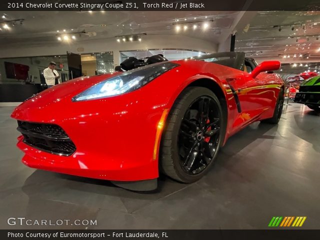 2014 Chevrolet Corvette Stingray Coupe Z51 in Torch Red