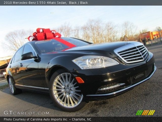 2010 Mercedes-Benz S 550 4Matic Sedan in Black