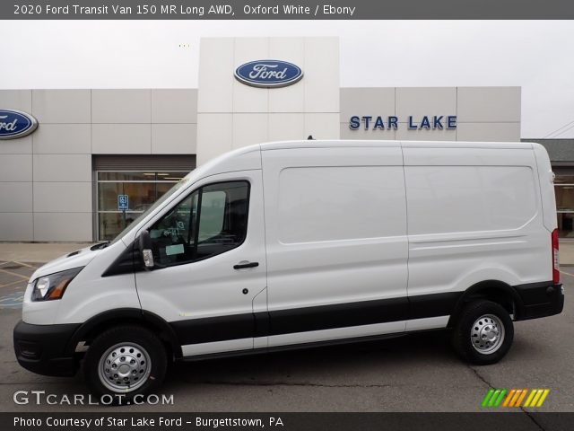 2020 Ford Transit Van 150 MR Long AWD in Oxford White