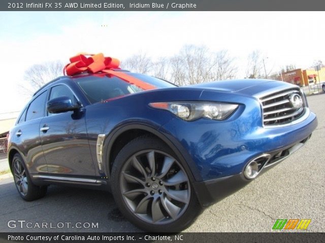 2012 Infiniti FX 35 AWD Limited Edition in Iridium Blue