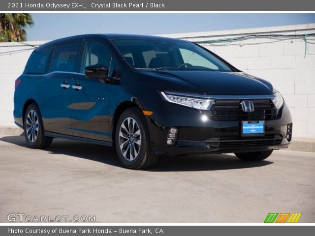 2021 Honda Odyssey EX-L in Crystal Black Pearl