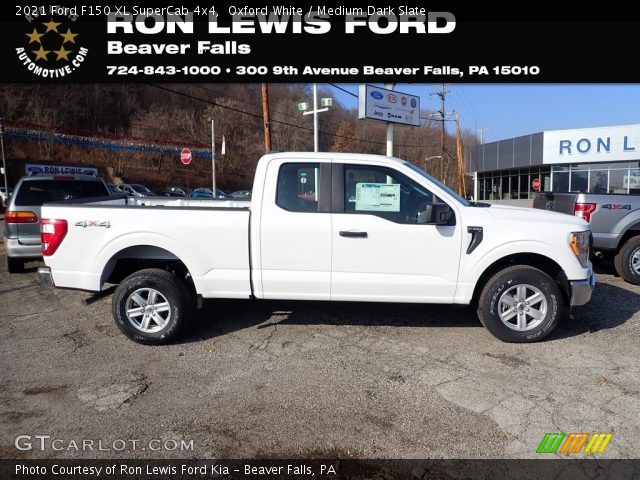 2021 Ford F150 XL SuperCab 4x4 in Oxford White