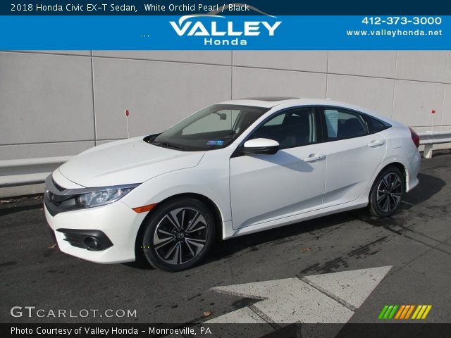 2018 Honda Civic EX-T Sedan in White Orchid Pearl