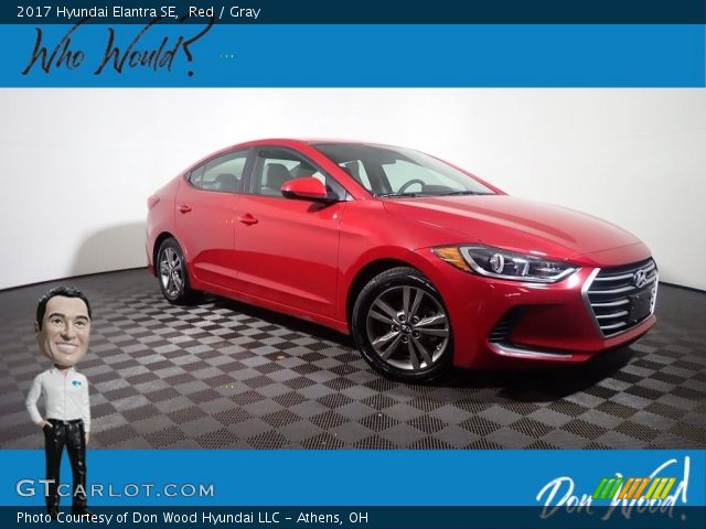2017 Hyundai Elantra SE in Red