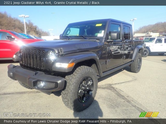 2021 Jeep Gladiator Willys 4x4 in Granite Crystal Metallic