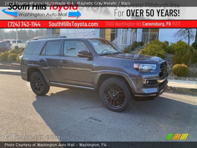 2021 Toyota 4Runner Nightshade 4x4 in Magnetic Gray Metallic