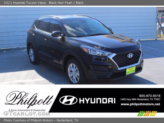 2021 Hyundai Tucson Value in Black Noir Pearl