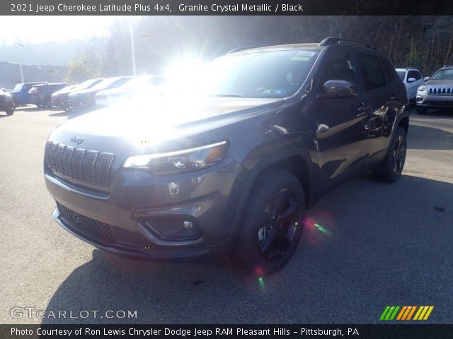 2021 Jeep Cherokee Latitude Plus 4x4 in Granite Crystal Metallic