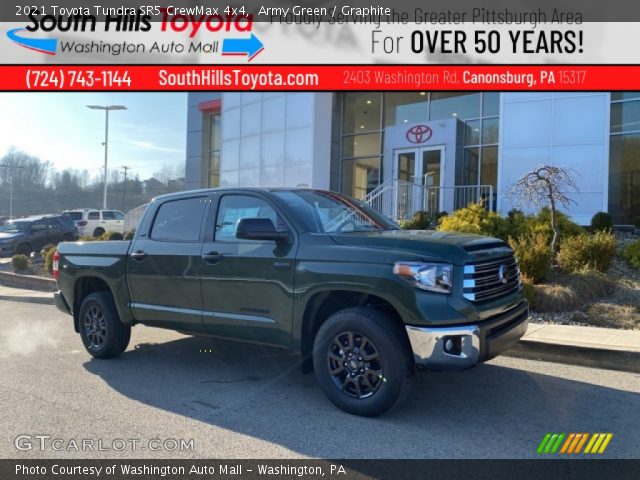2021 Toyota Tundra SR5 CrewMax 4x4 in Army Green