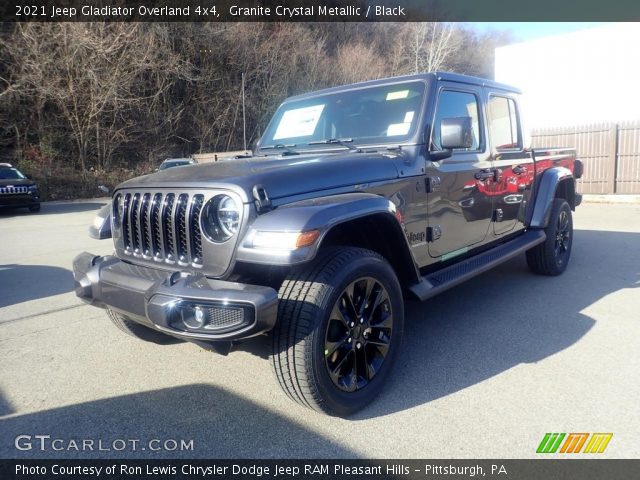 2021 Jeep Gladiator Overland 4x4 in Granite Crystal Metallic