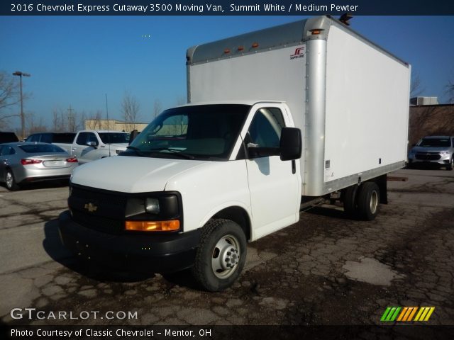 2016 Chevrolet Express Cutaway 3500 Moving Van in Summit White