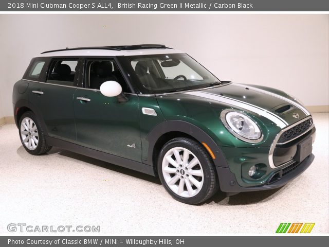 2018 Mini Clubman Cooper S ALL4 in British Racing Green II Metallic