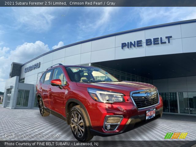 2021 Subaru Forester 2.5i Limited in Crimson Red Pearl