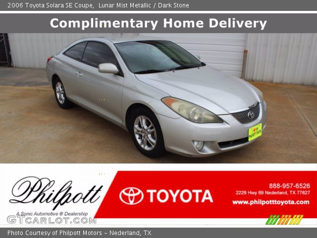 2006 Toyota Solara SE Coupe in Lunar Mist Metallic