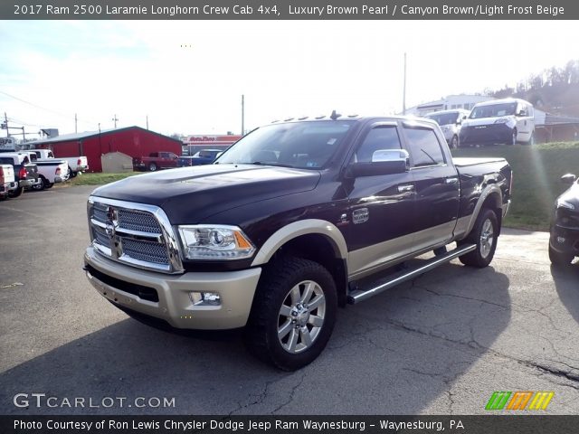 2017 Ram 2500 Laramie Longhorn Crew Cab 4x4 in Luxury Brown Pearl