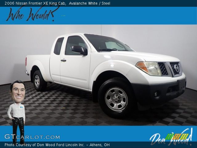 2006 Nissan Frontier XE King Cab in Avalanche White